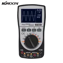KKMOON-multímetro Digital osciloscopio de 4000 recuentos, ancho de banda de 20KHz, CC/CA, probador de diodo de frecuencia de resistencia de voltaje