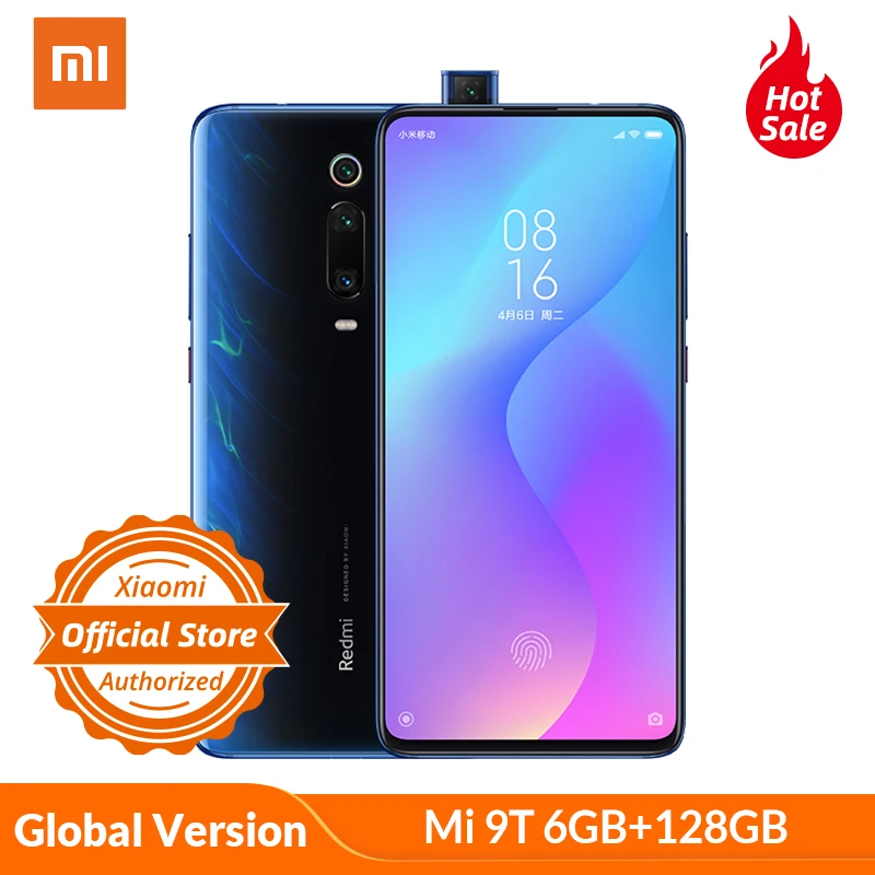 Цена Xiaomi Mi 9T Redmi K20 6 GB 128 GB глобальная версия Смартфон Snapdragon 730 48MP камера 4000 mAh 6,39