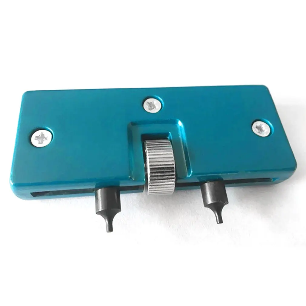 

New Watch Repair Tool Set Adjustable Back Opener Wrench Watch Case Movement Wristwatch Battery Remover Two Feet Opening Screw