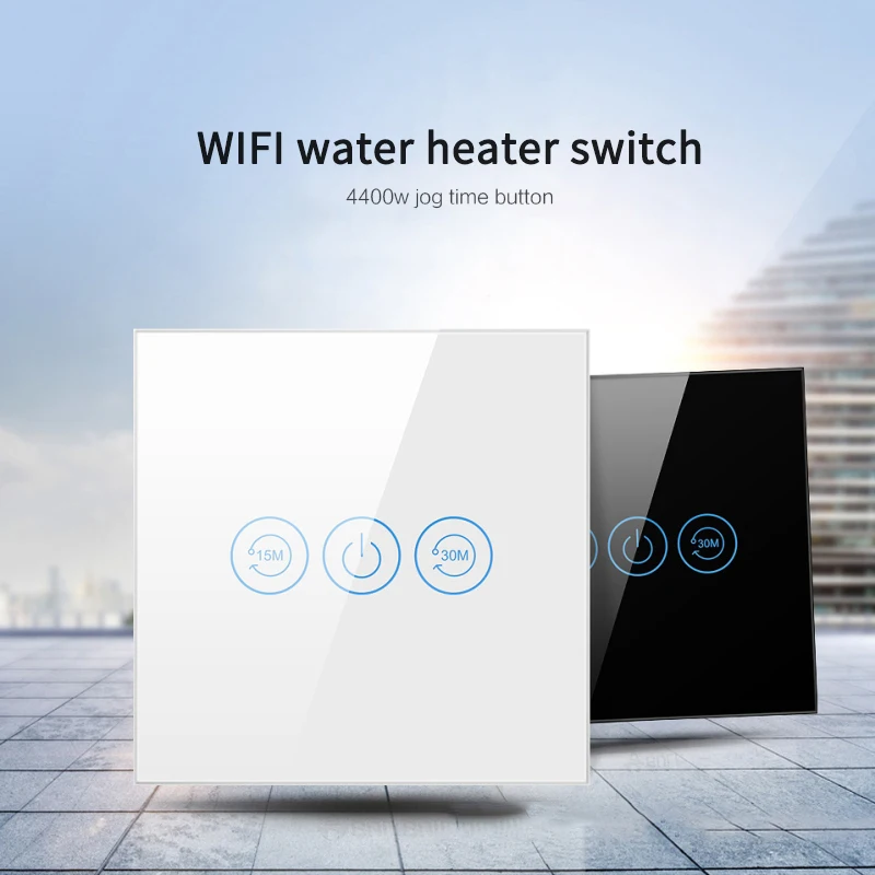 Tuya Smart ЕС Wi-Fi котел водонагреватель сенсорный выключатель Панель приложение Life