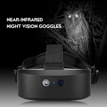 Крепление на голову ночного видения цифровой бинокль ночного видения 60 м в темноте рядом с инфракрасным осветителем для ночной охоты дикой природы