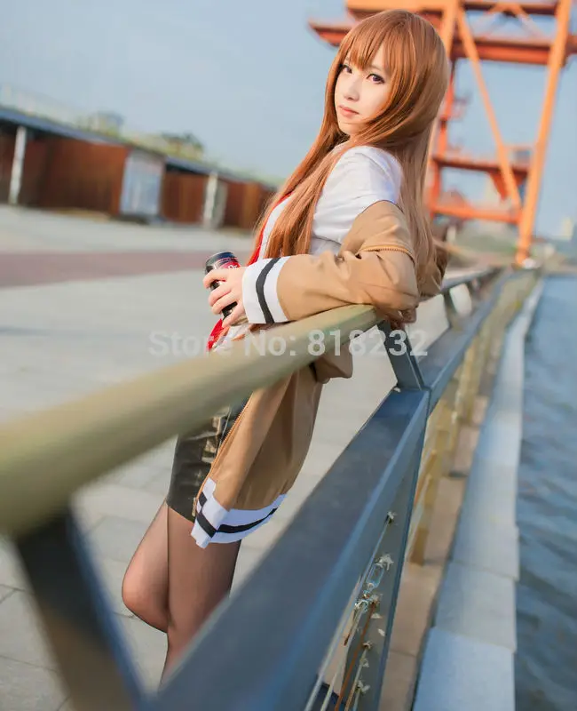 Steins Gate Makise Kurisu Uniform Cosplay Costume - Anime Outfits Customize 7