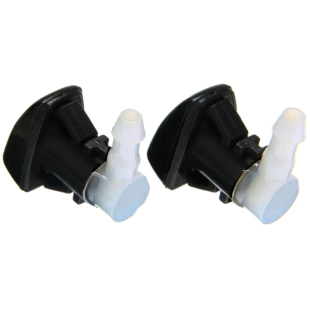 2pcs Car Vehicle Right Left Windshield Washer Sprayer Nozzle Black Car Accessories For Dodge Durango 2011-2019