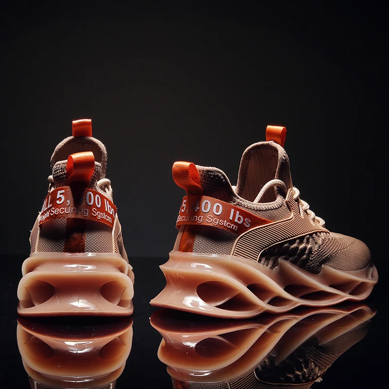 Najtaniej ZUFENG nowe ostrze buty do biegania człowiek koreański fajne buty ze sprężynami antypoślizgowe światło amortyzator oddychające buty sportowe Zapatos BALCK