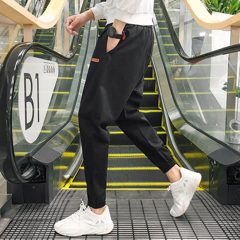 

New Men's Casual Pants Fashion Sweatpants Joggers Male Sweat Absorbing Men's pencil Pants Mens Clothing