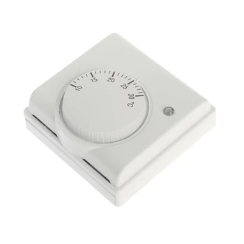 

220V 6A Mechanical Room Thermostat Temperature Controller Air Condition and Floor Gas Boiler Heating