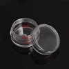 50Pcs 2.5ML  Clear Plastic Jewelry Bead Storage Box Small Round Container Jars  Make Up Organizer Boxes Cosmetic Portable Box ► Photo 2/4