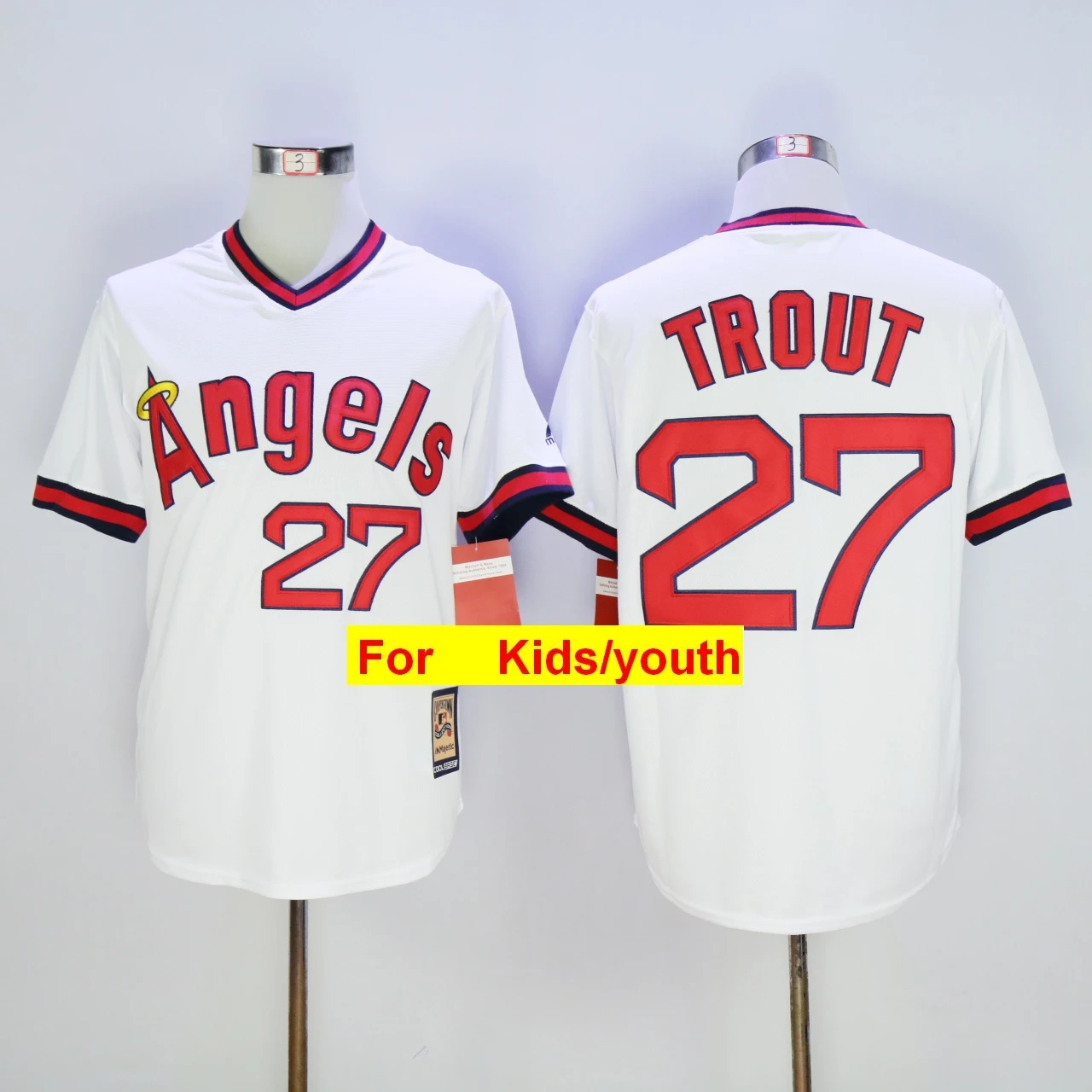 Зеленый Молодежи Лос-Анджелеса Майк Траут Shohei Ohtani Альберта Pujols Kole Lee Реджи Джексон стержень Карью FLEX Прохладный База Джерси - Цвет: Зеленый