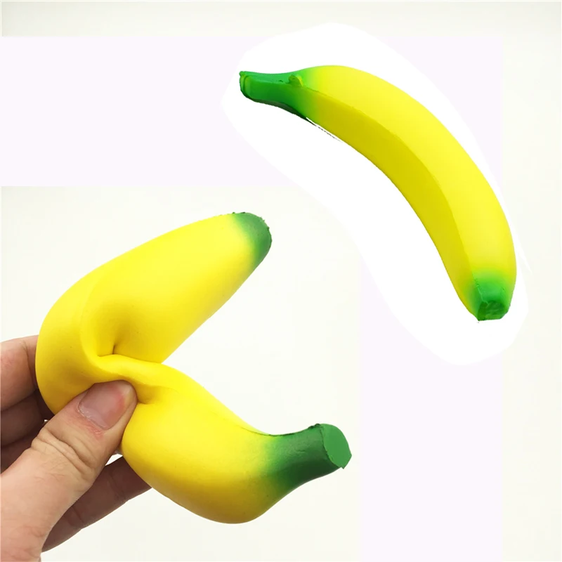

Banana Anti stress Toys for Children Slow Rebound Decompression Funny Toy Anti Stress Slow Rising Toys Gags jokes