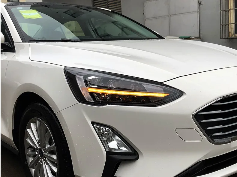 Фары для Ford Focus Focus 5 светодиодный прожектор динамический сигнал светодиодный Drl Hid Bi Xenon автомобильные аксессуары