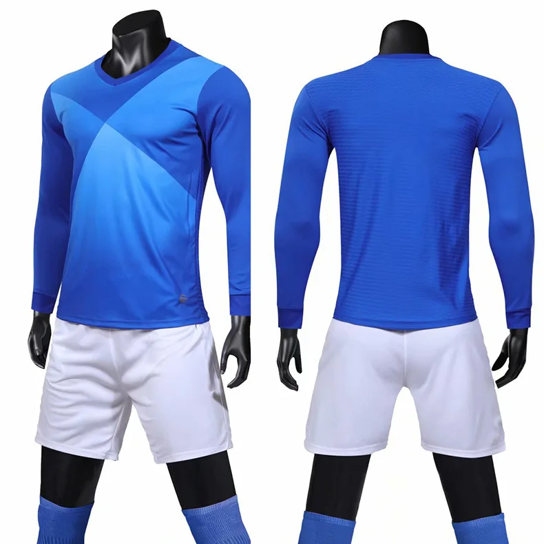 Invierno de de foutbol trajes hombres y nivienos de manga larga camisetas de foutbol de los nivienos al aire libre de formacion tra