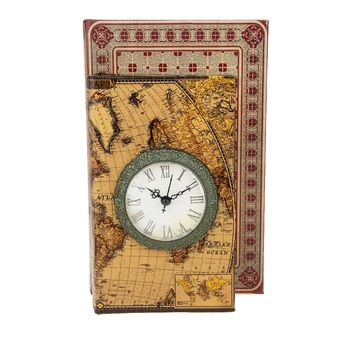 

Decorative box with double clock Duet, 26 * 17.5 * 10cm.