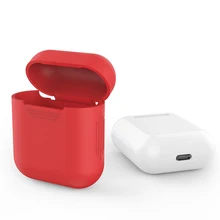 NewEarphone аксессуары чехол силиконовый чехол для Apple Airpods защита от потери беспроводные наушники для хранения