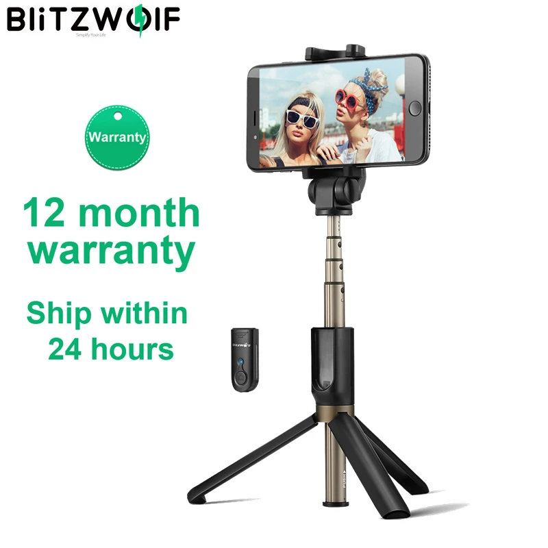 Blitzwolf Bs3 Selfie Stick Tripod Extendable