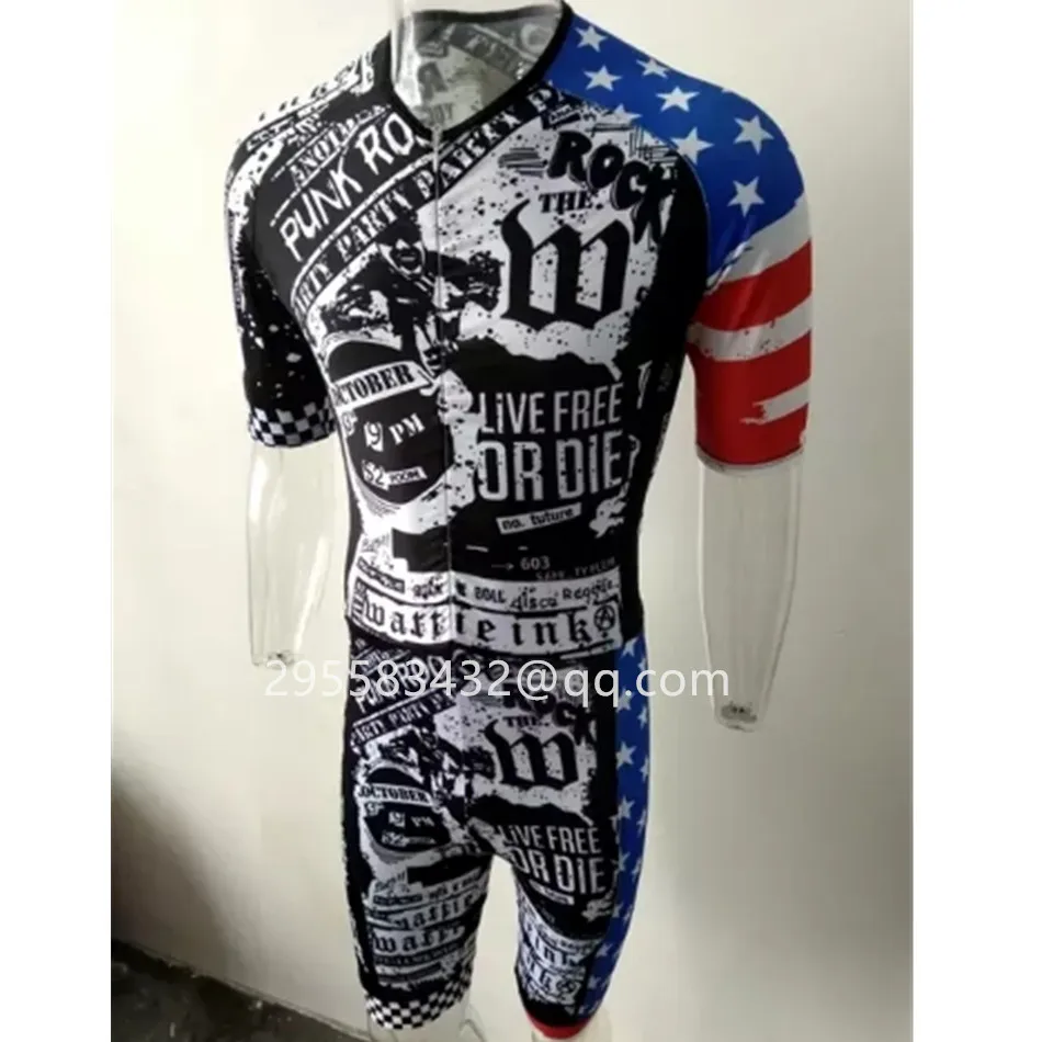 Wattie Ink Cycling Pro Team Kit Aero Cycling Jumpsuit Front Zipper Open Lycra Custom Bike Apparel Skinsuit Body Suits Triathlon