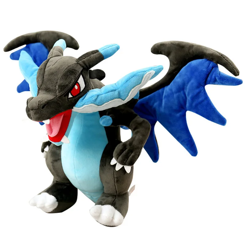 Pokémon fogo-respiração dragão brinquedo de pelúcia mega fogo-respiração  dragão y forma fogo-respiração dragão boneca de brinquedo das crianças  boneca de pano - AliExpress