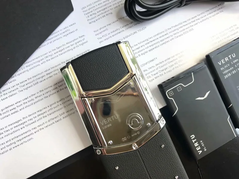 Стиль риттал Vertu мобильный телефон K8+ красивый внешний вид высшего класса роскошный моноблок маленький экран мужской мобильный телефон