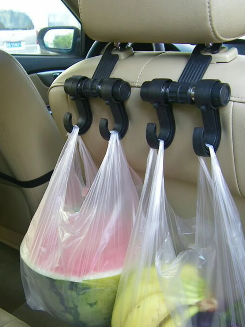 Крючок вешалка сумка HolderCar Seat грузовик пальто крюк многофункциональный двойной конец держатель Вешалка для автомобиля для ткани продуктовый