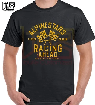 

Alpinestars 2020 Ahead Short Sleeve T-Shirt Royal Blue men's women's 100% cotton short sleeves tops tee printed casual t-shirt