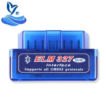

Mini ELM327 Bluetooth Interface V2.1 OBD2 Auto Diagnostic-Tool ELM 327 Works ON Android Torque/PC v 2.1 BT adapter