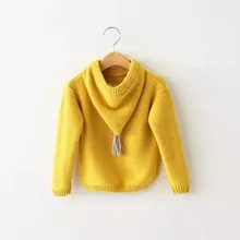 Осень ; модные вязаные топы; детский зимний свитер; Одежда для маленьких мальчиков и девочек