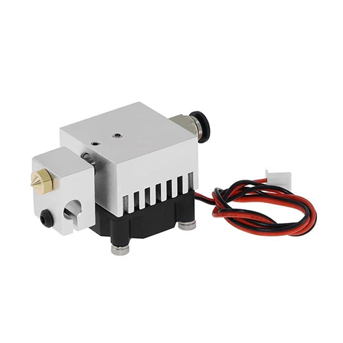 3D Chimera Hotend Kit 2 IN 2 OUT extruder Multi-extrusion All metal V6 Dual Single extruder 0.4mm/1.75mm 3D printer parts - Цвет: Single spray