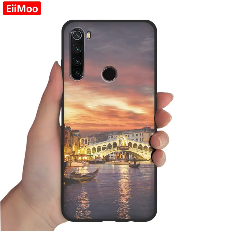 EiiMoo силиконовый чехол для телефона для Xiaomi Redmi Note 8 чехол для Xiaomi Redmi Note8 задняя крышка для Xiomi Redmi Note 8 чехол 64 Гб 128 ГБ - Цвет: 37