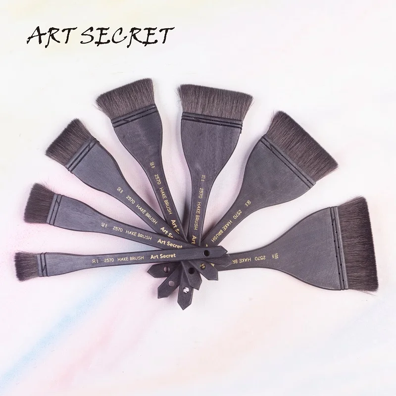 ArtSecret высокое качество 2570 Hake акварельные кисточки для гуаши художественная