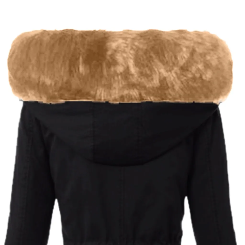 JAYCOSIN, новинка, женские парки, зимнее пальто, утепленная хлопковая куртка, верхняя одежда, пальто из искусственного меха, толстое пальто с капюшоном, Прямая поставка 1123