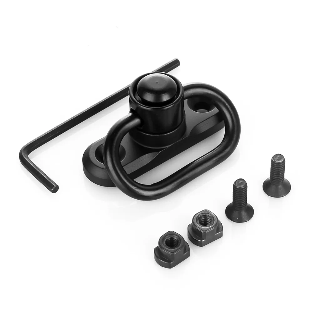 Поворотный& Lockable M-lok Sling Mount 1,2" кнопочный адаптер QD Attachment