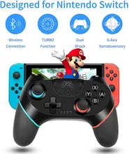 Беспроводной джойстик для NS Switch Pro, пульт дистанционного управления, геймпад RegeMoudal, беспроводной контроллер для Nintendo Switch Game