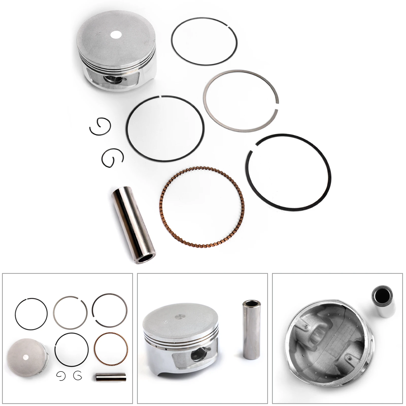 Комплект поршневых колец Artudatech для Honda CH250 Elite 1985-1988 CN250 Helix 1986-2007 CH CN 250 запчасти |