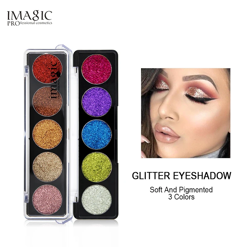 

Brand EyeShadow Rainbow EyeShadows 5 Color Matte Shimmer Make Up Cosmetic MakeUp Pigment Glitters Diamond Eye shadows Woman Sets