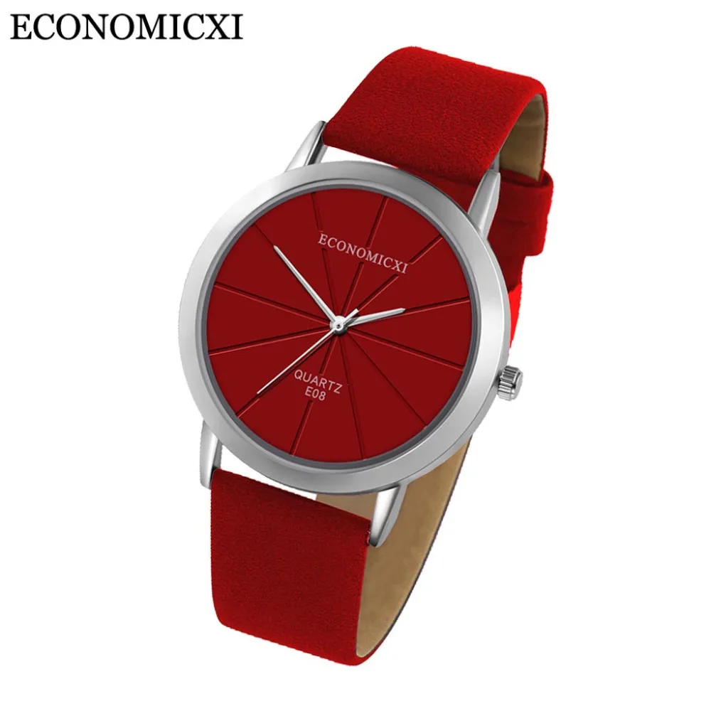 Новая мода горячая распродажа Женские кварцевые наручные часы Montre femme с кожаным ремешком женские часы siple Часы повседневные аналоговые relogio Saat