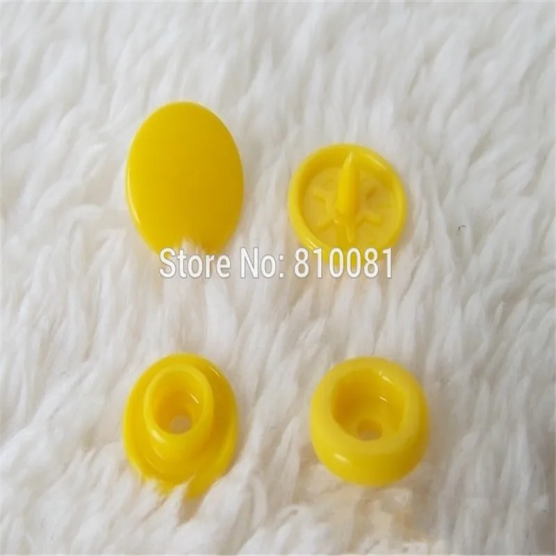 Glossy or Matte finish Round Star T3 T5 T8 KAM Resin Snap Button fastener Plastic Snaps button, 1000 sets/color ,B02 6