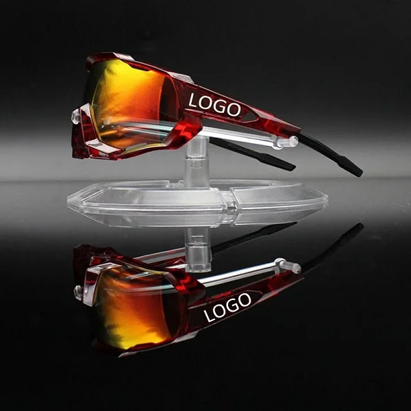 4 lens Polarized 3 Спортивные мужские и женские очки с 3 линзами для езды на велосипеде, шоссейные, велосипедные, Mtb очки, солнцезащитные очки для бега, езды на мотоцикле - Цвет: 4 lens Polarized 3
