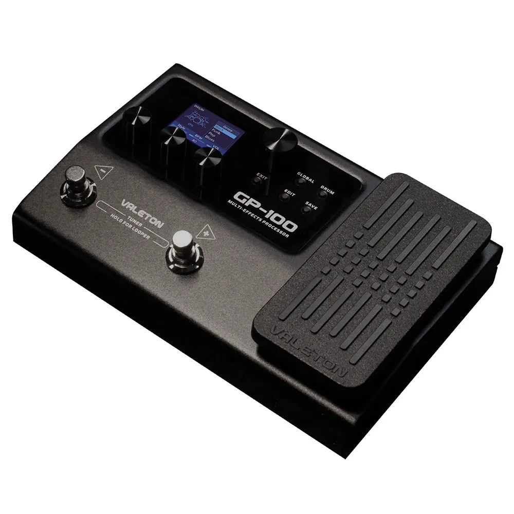 US $149.99 Valeton Guitar Multi Effects Processor 140 Built in Effects Looper Multi Language Expression Pedal GP100 Express Shipping