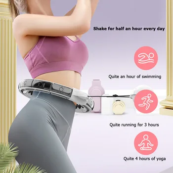 

Intelligent Counting Fitness Gym Sport Ring Multi-function Equipment for Exercise Adjustable Smart Yoga Fitness Circle