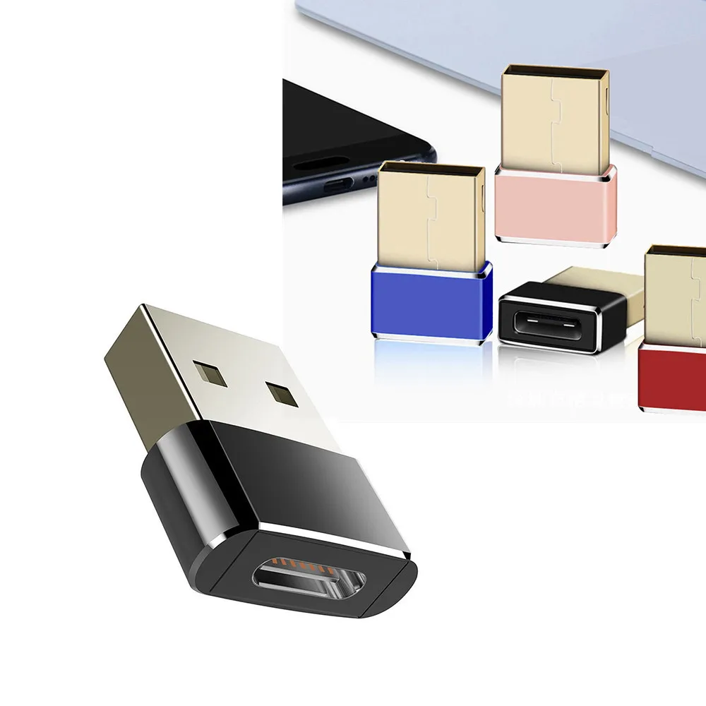 USB мужчина к usb type C Женский OTG адаптер конвертер кабель type-c адаптер для Nexus 5x6 p Oneplus 3 2 USB-C зарядное устройство для передачи данных# D8