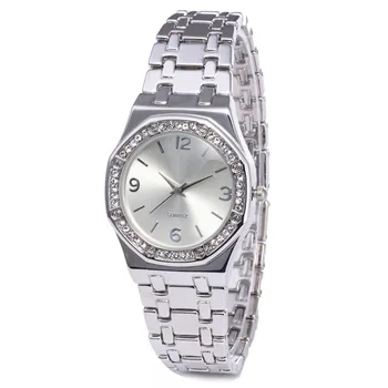 

Top Quality Classic Women Watch Steel Strip Luxury Rhinestone Bracelet Watch Lady Quartz WristWatch Clock Diamond Kol Saati C26