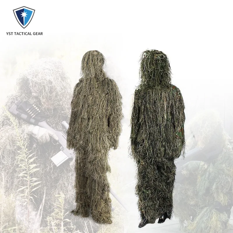 Amazon Jedi Survival Ghillie костюм индивидуальная пустыня Джунгли Охота Одежда CS открытый водонепроницаемый полевые операции камуфляж