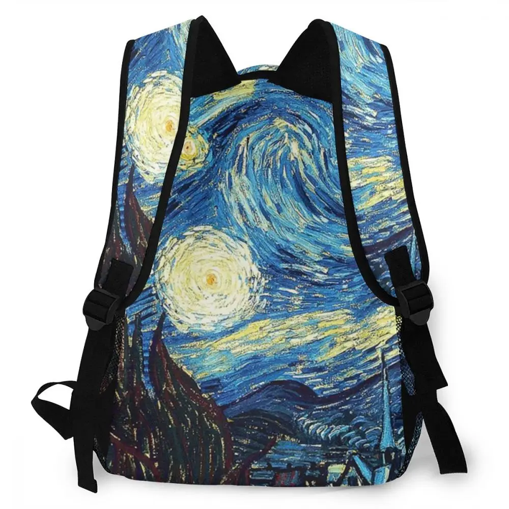 Рюкзак для путешествий Van Gogh звездное небо школьный рюкзак девочек и мальчиков
