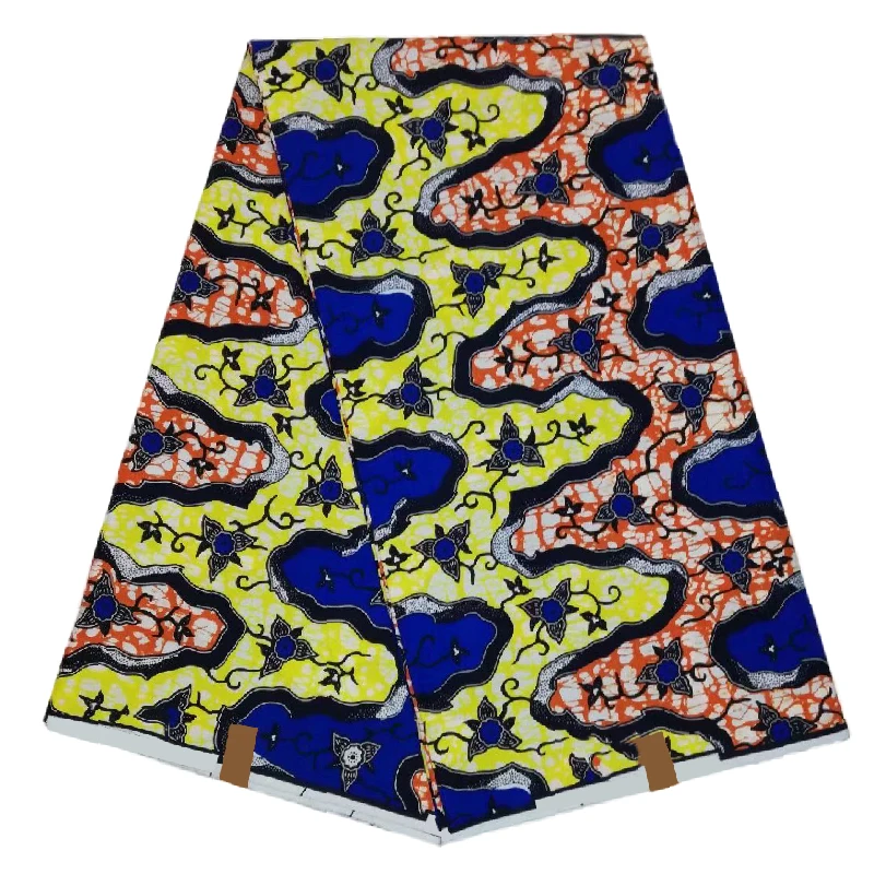 Miss L Черная пятница Последняя Скидка настоящий воск Африканский хлопок ткани 6 ярдов/шт SP19S11177