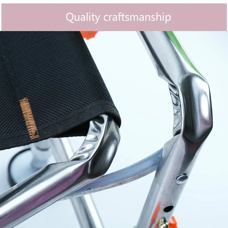 Stainless Steel Fishing Chairs Lightweight Travel Ultralight Folding Chair Superhard High Load Outdoor Camping Fishing Chair Set