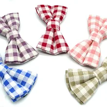 Дикий маленький джентльмен галстук-бабочка в клетку Мужской и Женский Детский галстук-бабочка Tide детское платье с галстуком-бабочкой