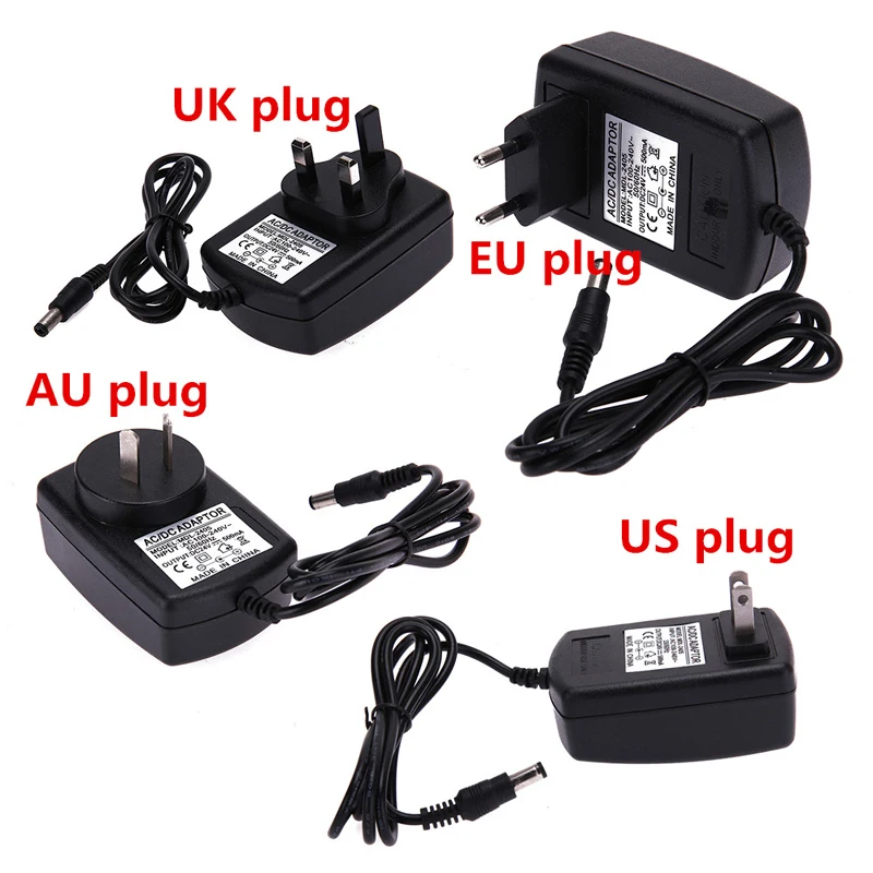 24V 1.5A 1500mA источник питания 24V1.5A AC DC адаптер 100V 240V конвертер 5.5x2.1mm 2 5mm EU US UK AU