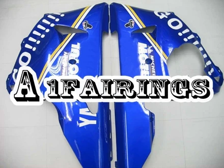 Синий ABS литьевой пластик обтекатели комплект для R1 2000 2001 00 01 YZF1000 Yamaha Sportbike кузова фитинги Cowlings Чехлы корпуса