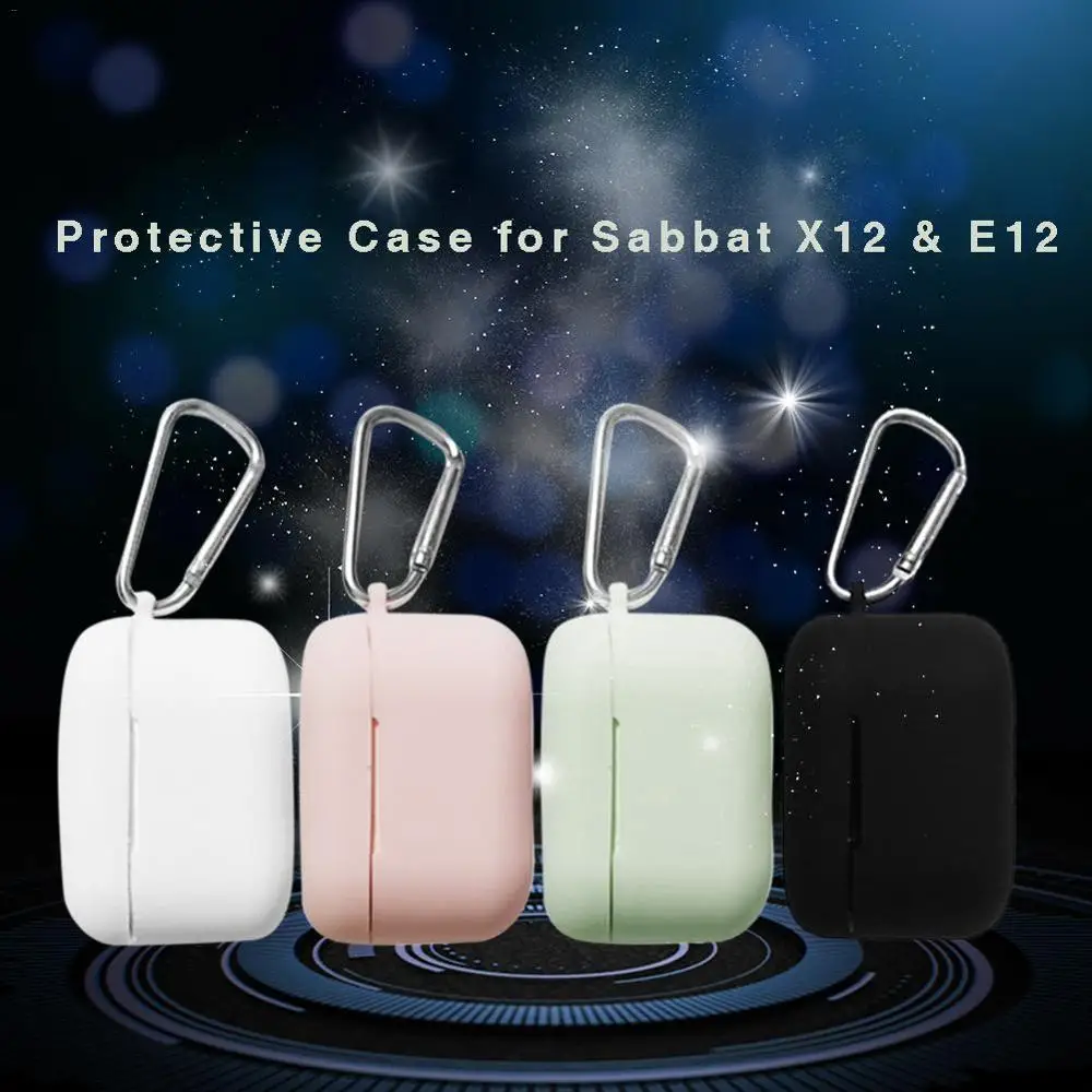 Sabbat X12& E12 Protective Case Bluetooth Wireless Headset Cover for X12PRO TPU Silicone Case Earphone Case Protective Cove E12