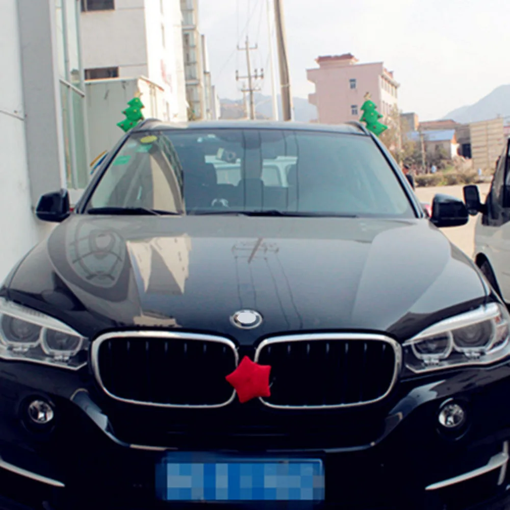 Car Window Decorative Christmas Tree Ornament Christmas Tree Toy Home