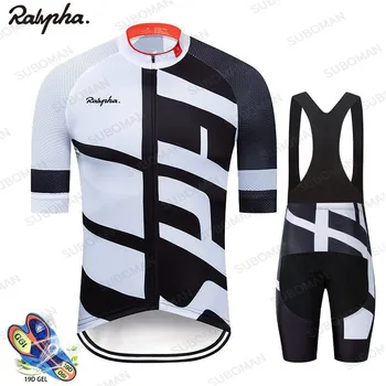 

2020 New por Summer Cycling Jersey Set Breathable Team Racing Sport Bicycle Jersey Mens Cycling Clothing Short Bike Jersey NW